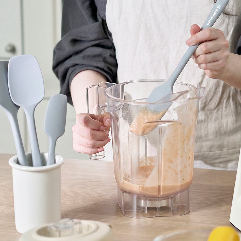 바겐슈타이거 덱스4 플래티넘 실리콘 스패츌라 4종 세트 시리즈(Wagensteiger Dex4 Platinum Silicone Spatula 4-Piece Set Series) - 6