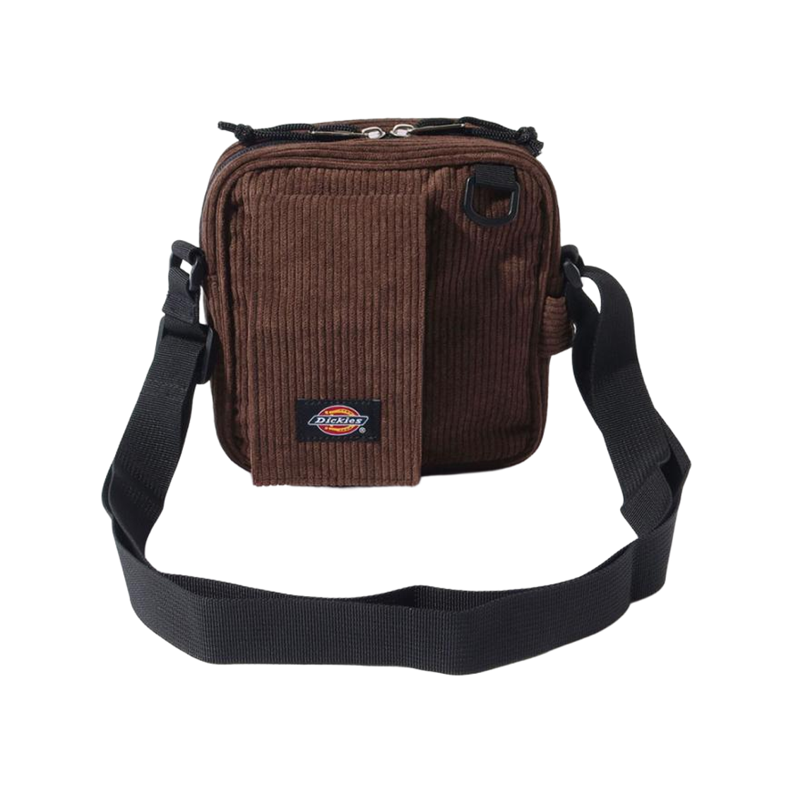 디키즈 코듀로이 스퀘어 숄더백 브라운(Dickies Corduroy Square Shoulder Bag Brown)