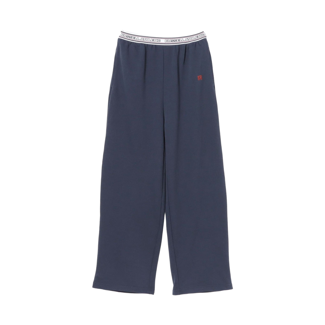 (W) 빔즈 하트 x 러셀 애슬레틱 라인 러버 스웨트팬츠 네이비 - 한정((W) Beams Heart x Russell Athletic Line Rubber Sweatpants Navy - Exclusive)