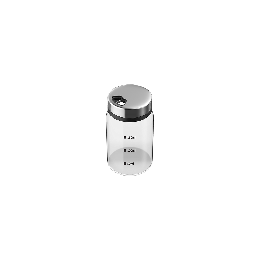 WA0862 Wagensteiger 3-Step Rotation Measuring Heat-Resistant Glass Seasoning Bottle (150ml)