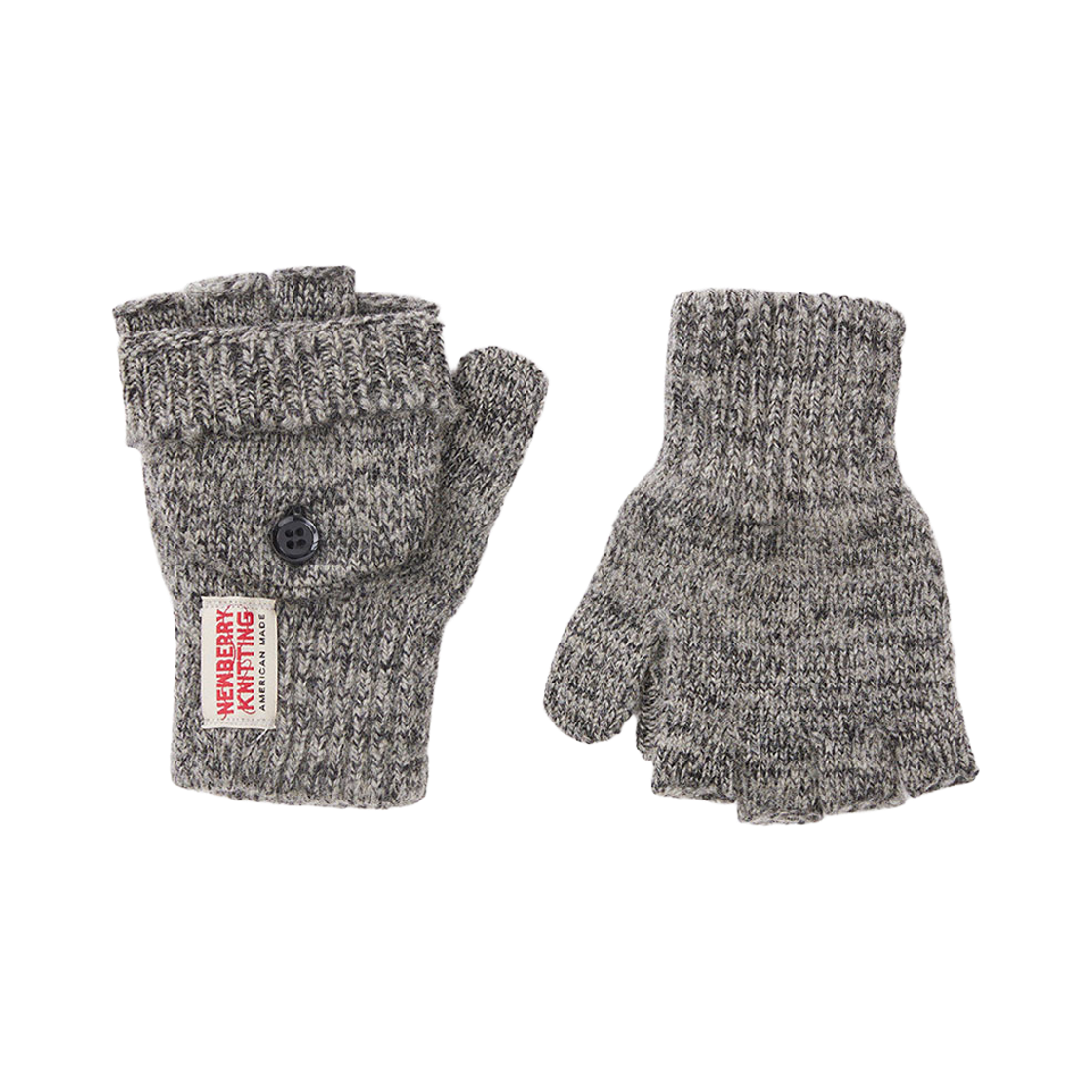 뉴베리니팅 글로밋 니트 장갑 차콜(Newberry Knitting Glomitt Knit Gloves Charcoal)