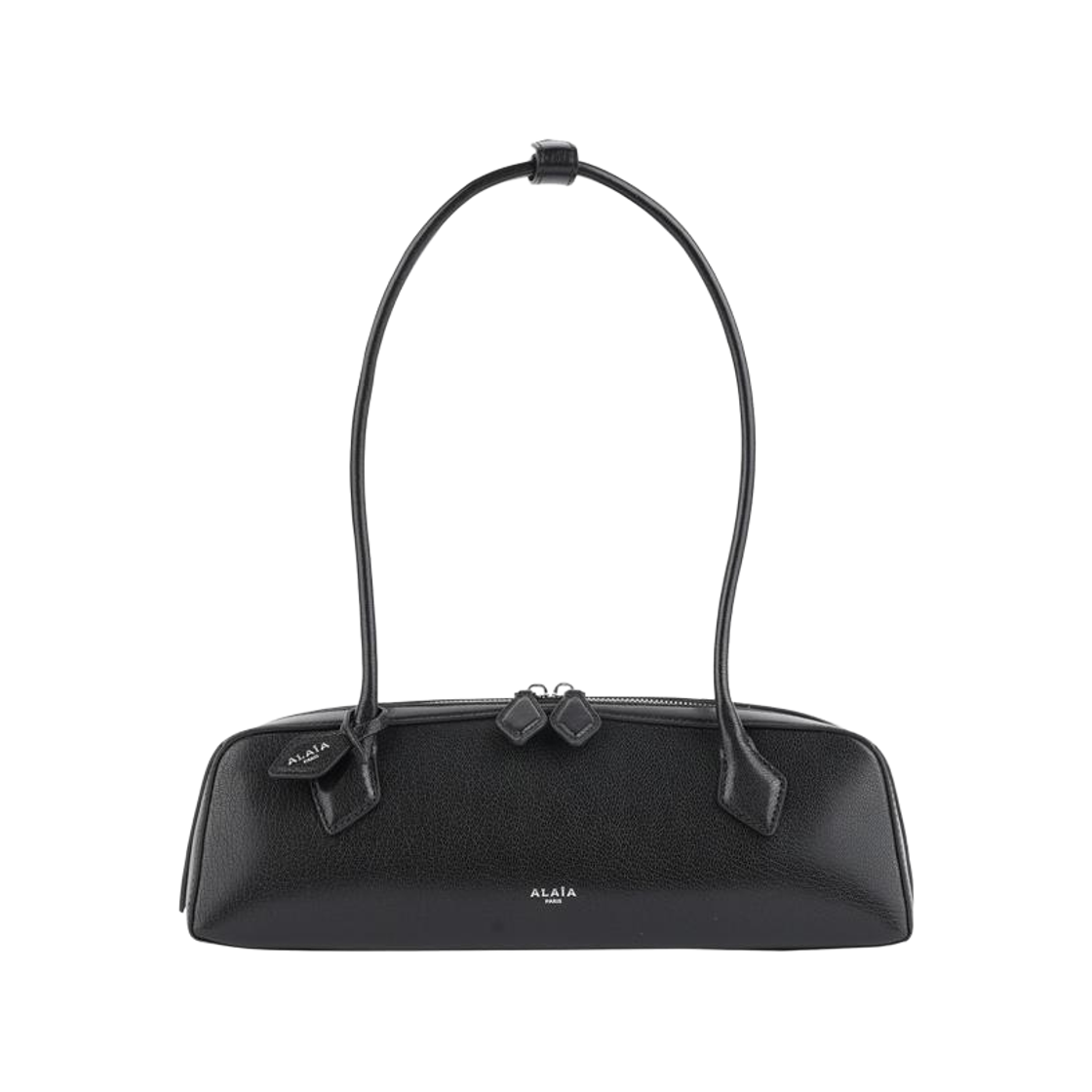 AA1S06033 CA212 999 [25% 쿠폰] [12% 쿠폰] Alaia Le Teckel Medium Bag in Goatskin Black