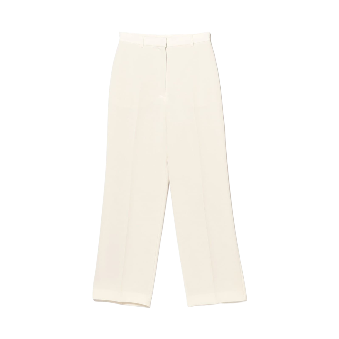 (W) 데미 럭스 빔즈 소프트 스트레이트 팬츠 오프 화이트((W) Demi-Luxe Beams Soft Straight Pants Off White)