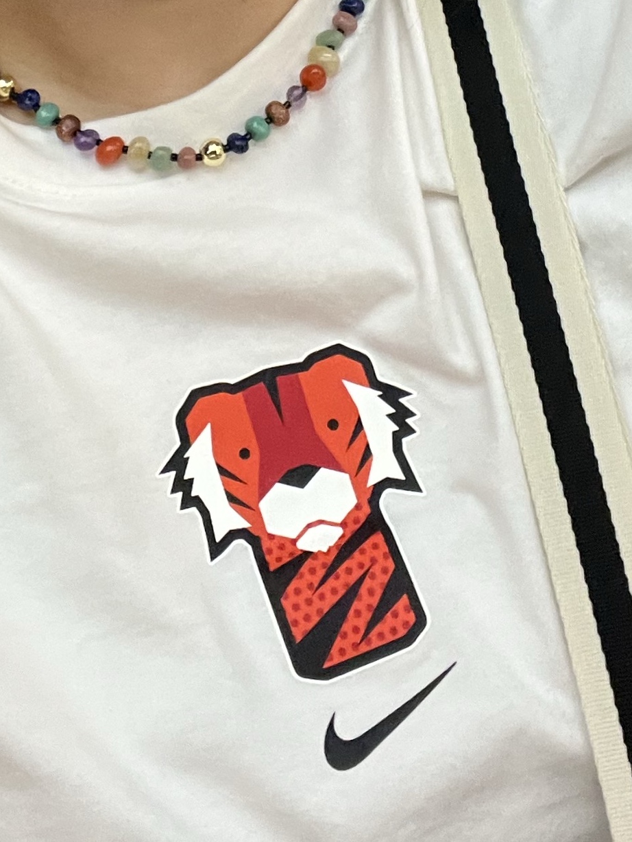Nike Tiger Woods Frank T-Shirt White - Asia 착용 스타일