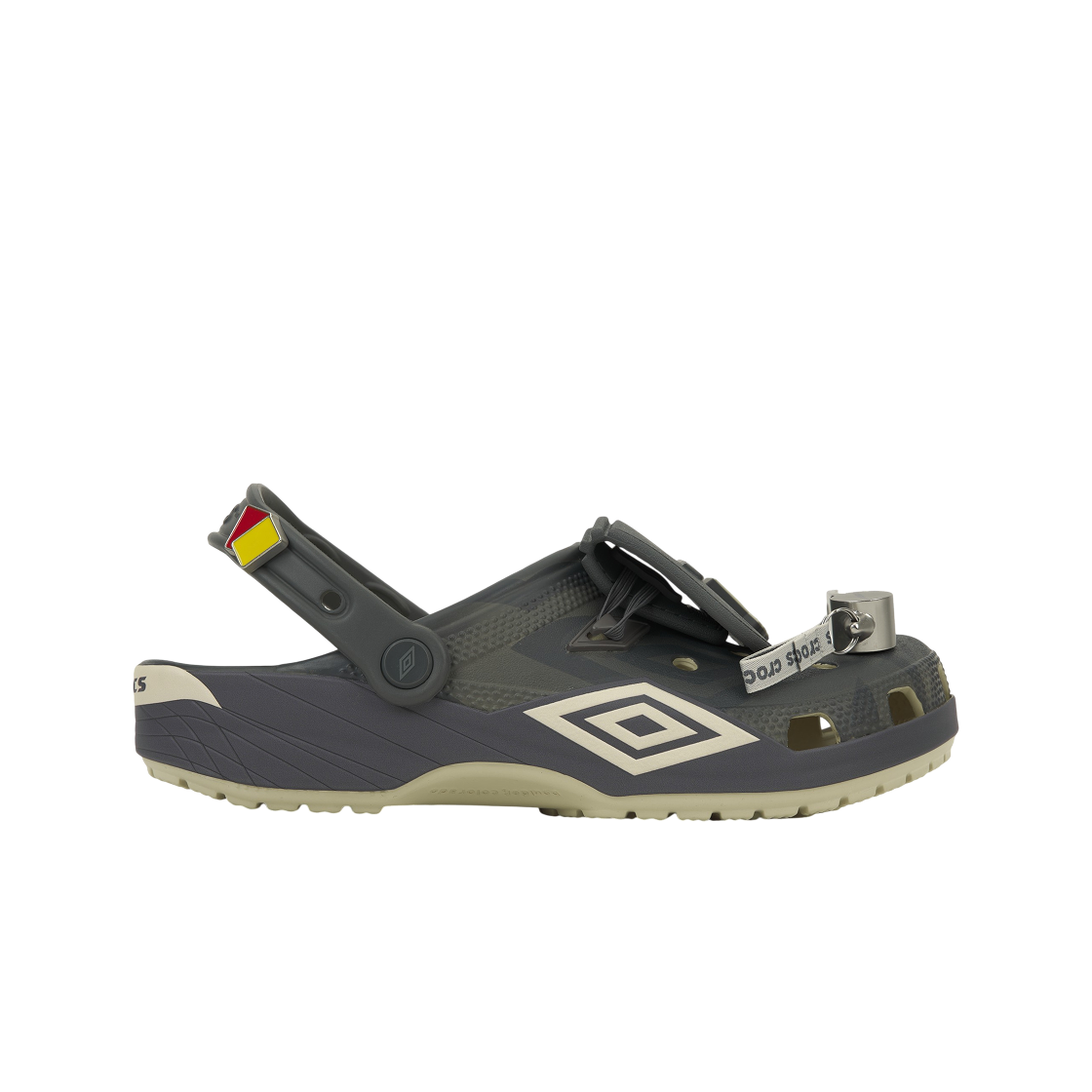크록스 x 엄브로 클래식 클로그 본 슬레이트 그레이(Crocs x Umbro Classic Clog Bone Slate Grey)
