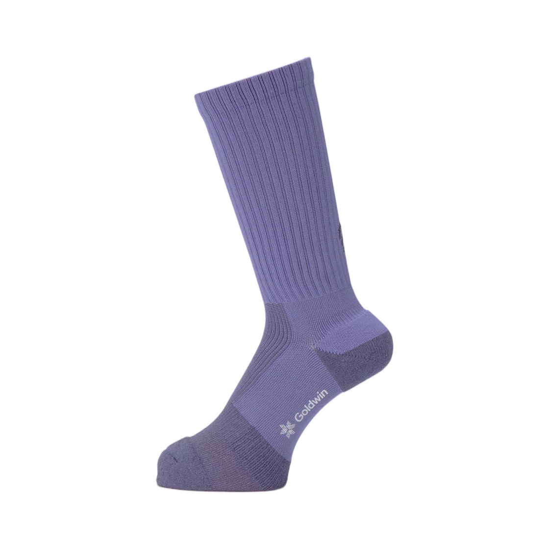 골드윈 페이퍼 파이버 C3핏 아치 서포트 파일 미드 컷 삭스 딥 위스테리아(Goldwin Paper Fiber C3fit Arch Support Pile Mid Cut Socks Deep Wisteria) - 1