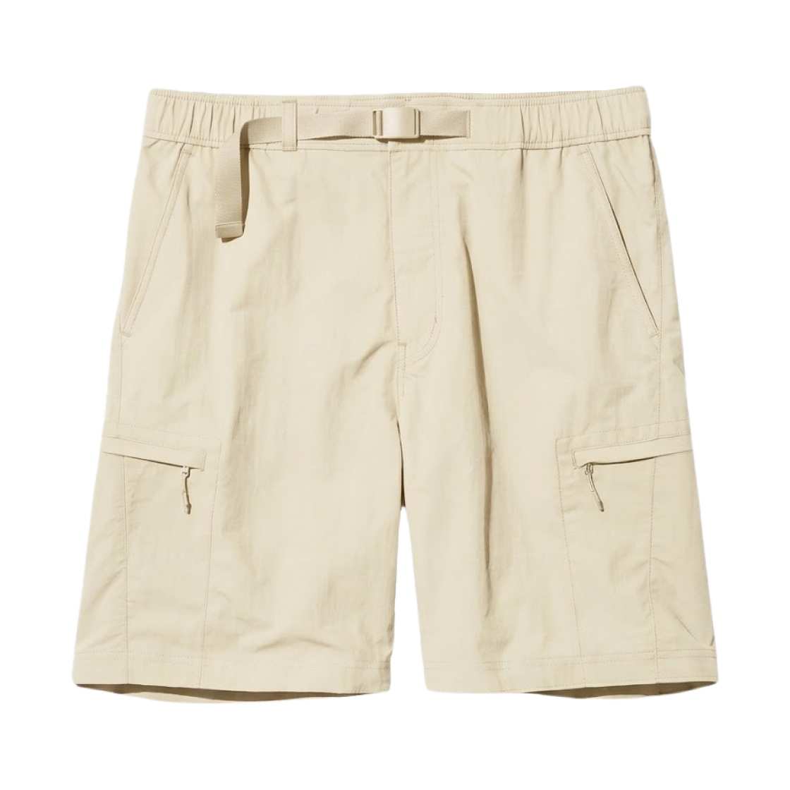 488371-31 Uniqlo Geared Shorts Beige