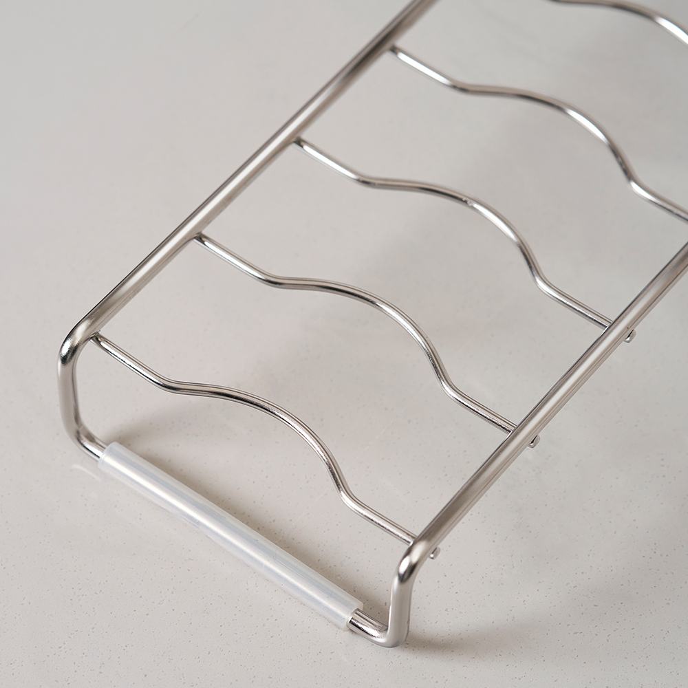 바겐슈타이거 스텐 304 헤이븐 식기 그릇 정리 랙 6칸(Wagensteiger 304 Stainless Steel Haven Dish Organizer Rack (6 Slots)) - 5