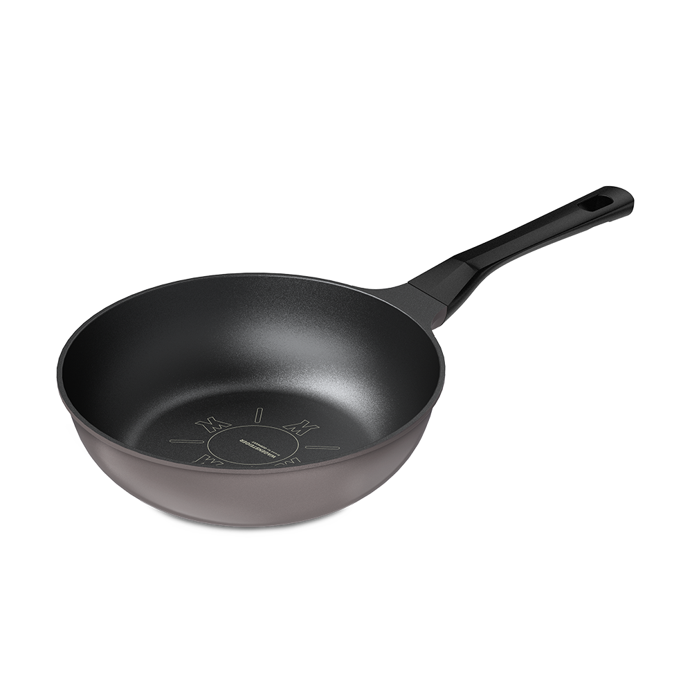 WA0833 Wagensteiger Focus Titanium Coated Induction Wok (24cm)