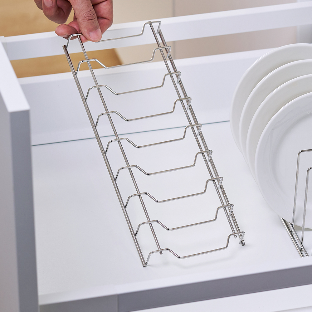 바겐슈타이거 스텐 304 밥그릇 국그릇 정리 리노르 랙(Wagensteiger 304 Stainless Steel Rinor Bowl Organizer Rack) - 4