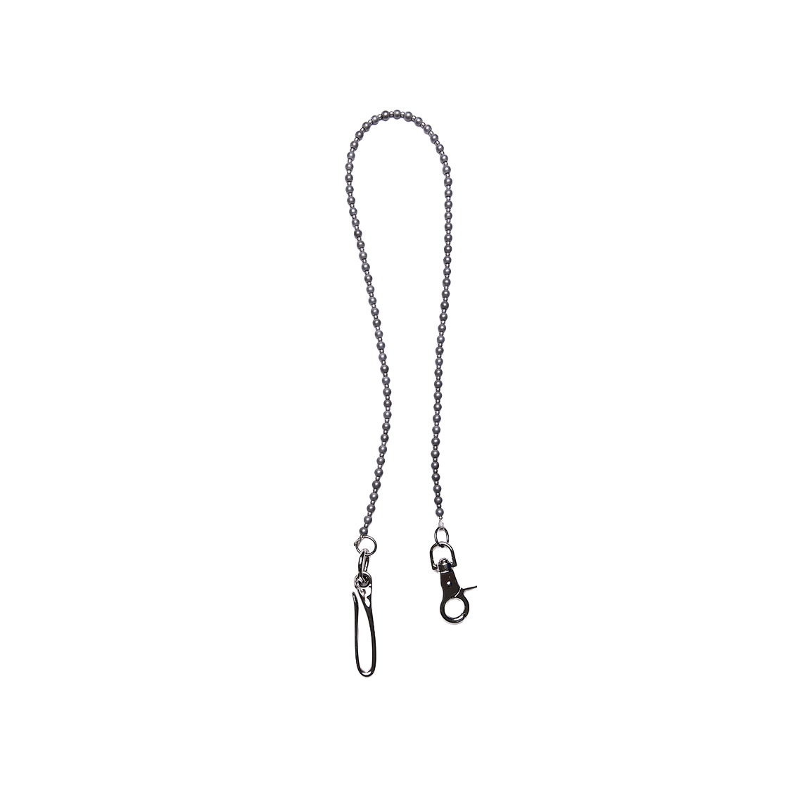 퀘스트앤게스트 비즈체인 무광 헤마타이트(QUEST&GUEST Beaded Chain Hematite Plating)