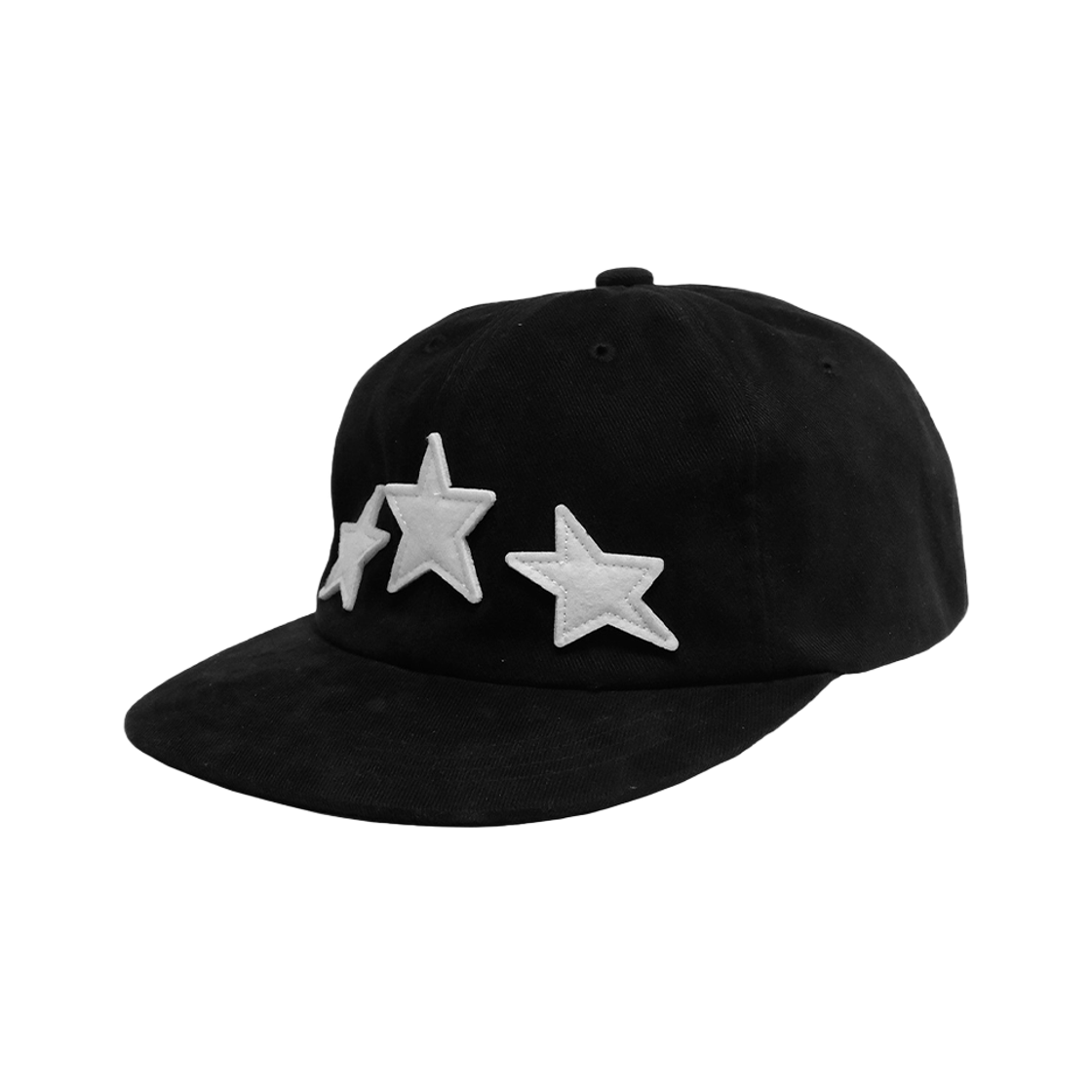 cap1 I FEEL LUCKY Three Star Cap Black