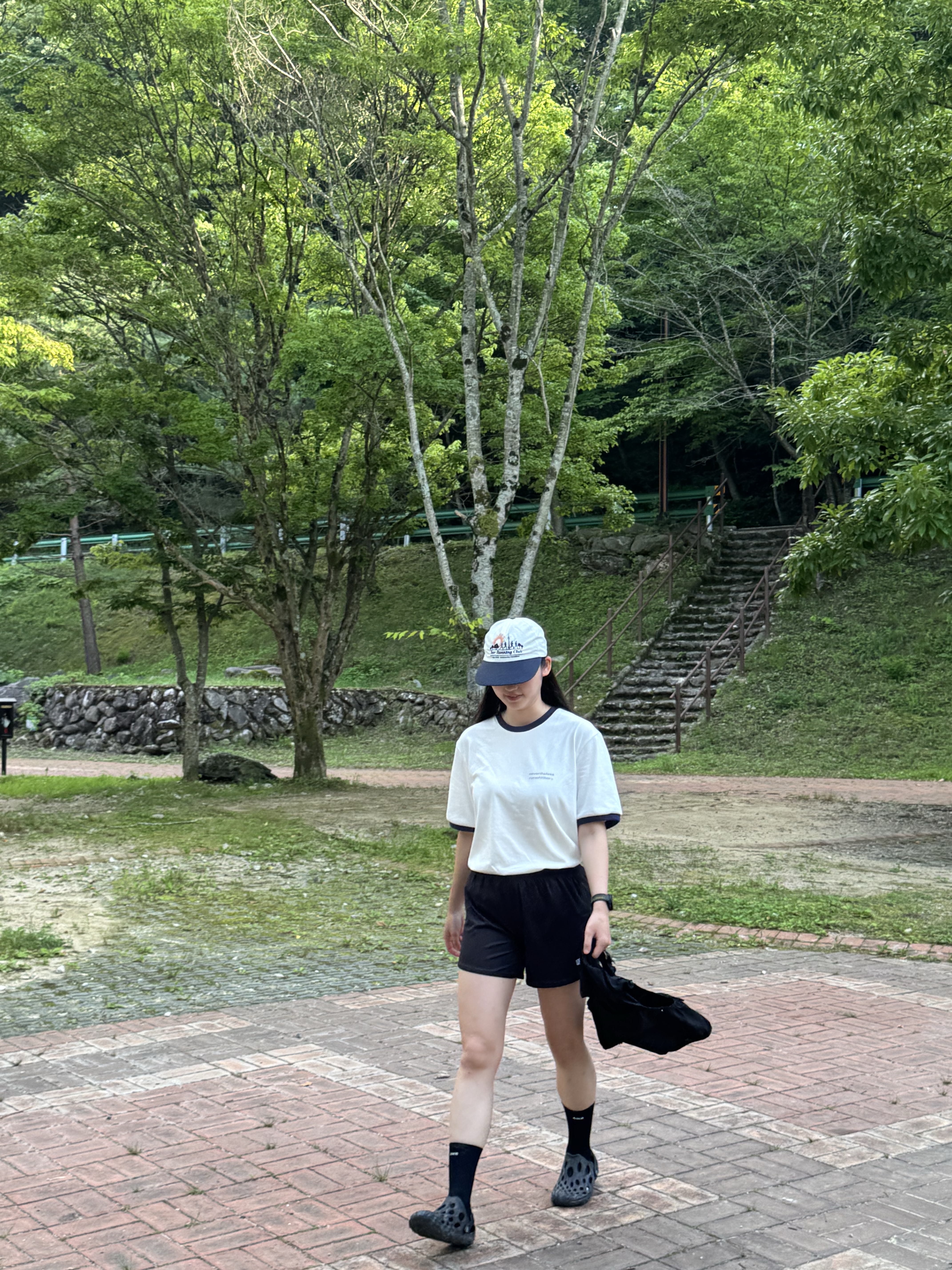 [KREAM 단독] runwhither Trail Running Vest Black, [KREAM 단독] runwhither LSD Black 착용 스타일 - 9