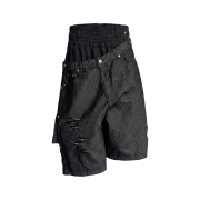 preoccupy Double-Layered Non-fade Bermuda Shorts