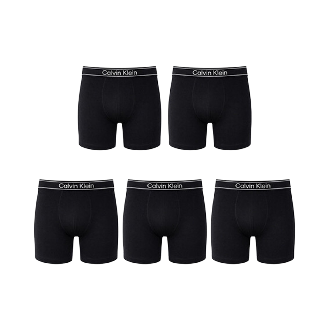 NP2843O001 Calvin Klein Viscose Blend 5-pack Boxer Brief Black