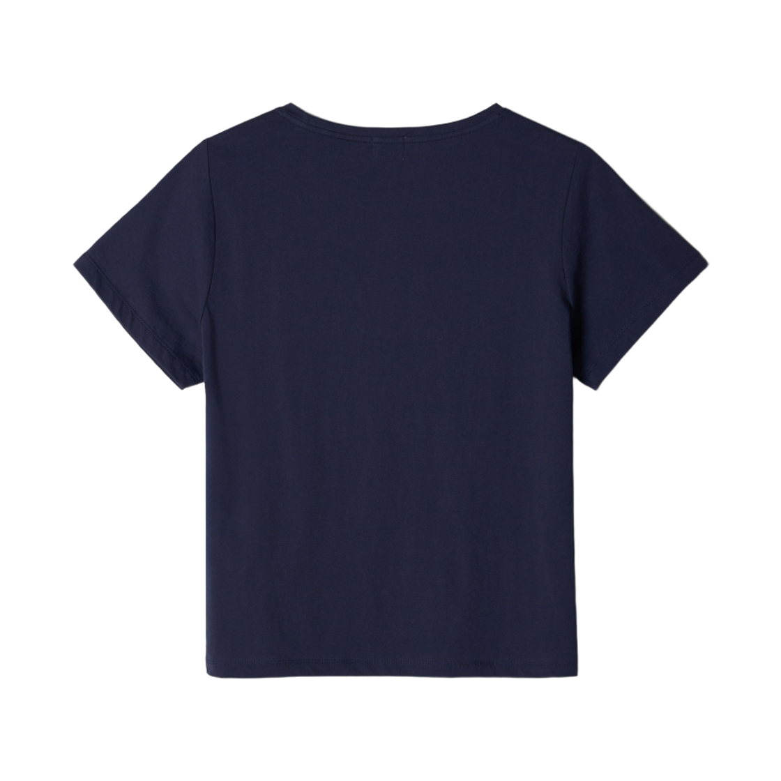 (W) 아비에무아 에센셜 오가닉 코튼 티셔츠 네이비((W) Aviemuah Essential Organic Cotton T-Shirt Navy) - 2