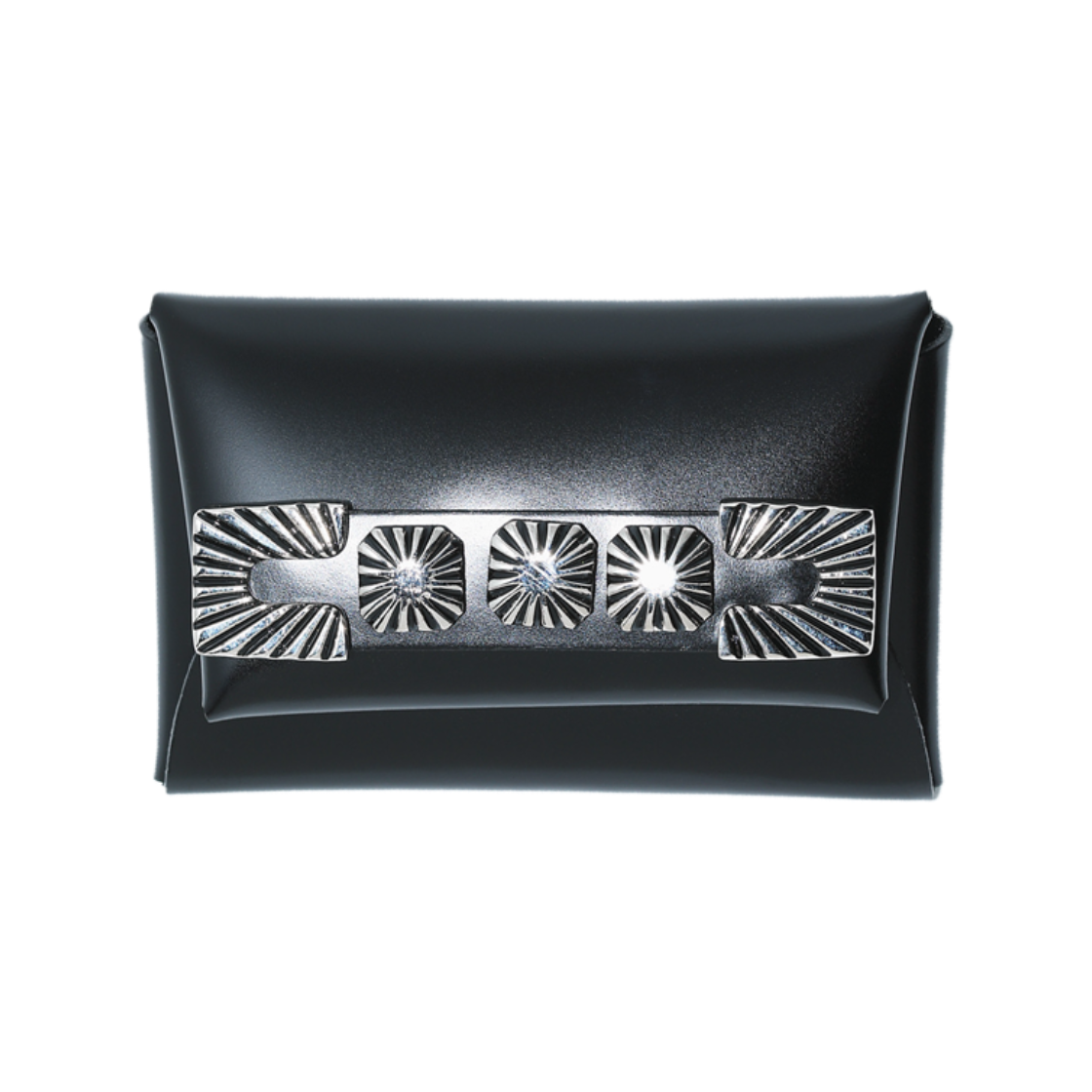 토가 투 레더 벨트 카드 케이스 블랙 - 25SS(Toga Too Leather Belt Card Case Black - 25SS) - 1
