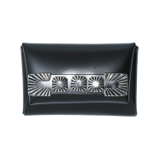 Toga Too Leather Belt Card Case Black - 25SS