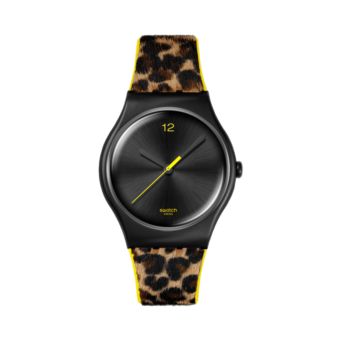 SO29Z158-6000 Swatch Locarno79 Pay 41mm Quartz Black