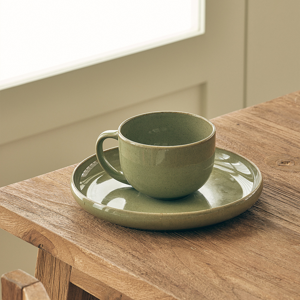 소소모소 달소담 쑥빛 머그(SOSOMOSO dalsodam green mug) - 3