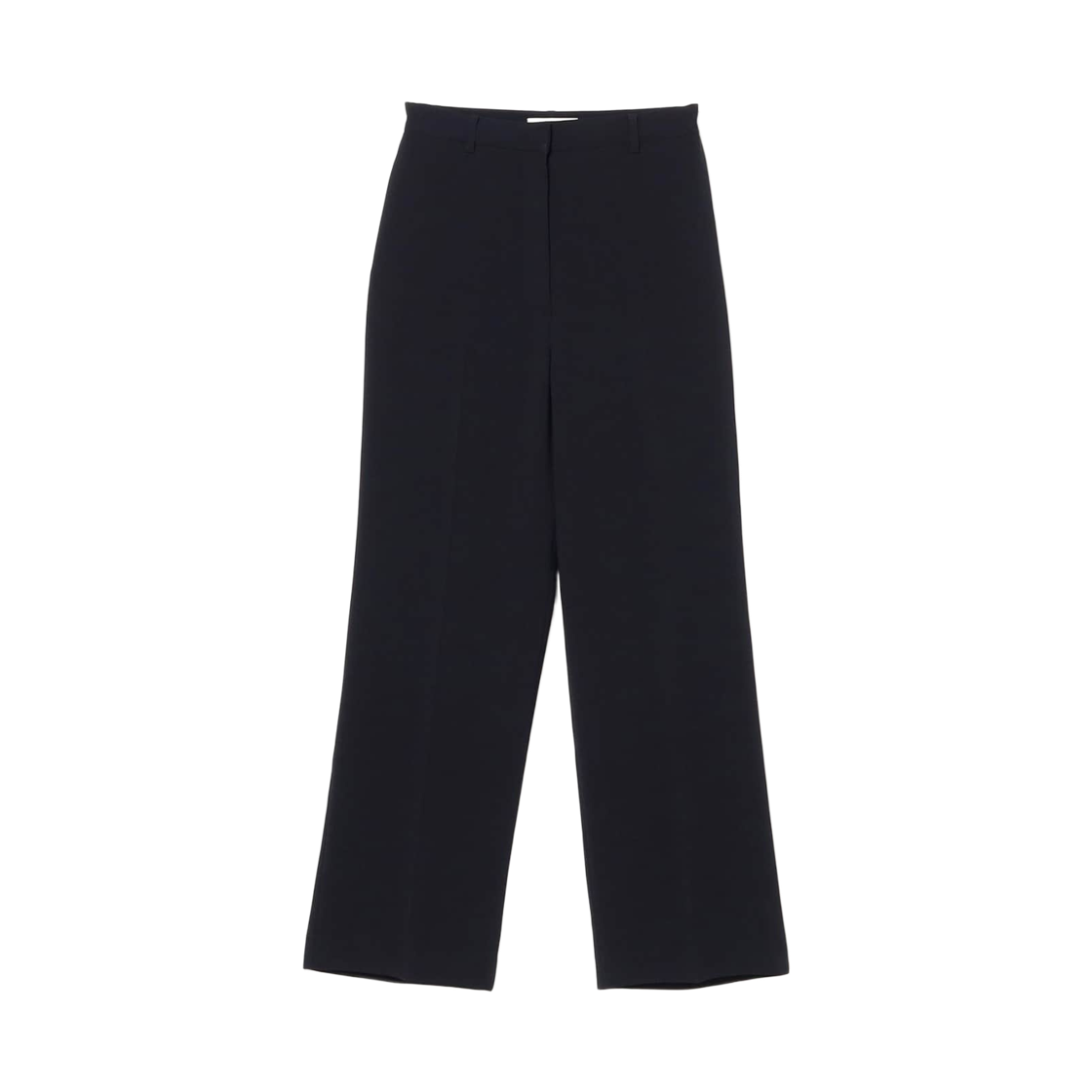 (W) 데미 럭스 빔즈 소프트 스트레이트 팬츠 네이비((W) Demi-Luxe Beams Soft Straight Pants Navy)