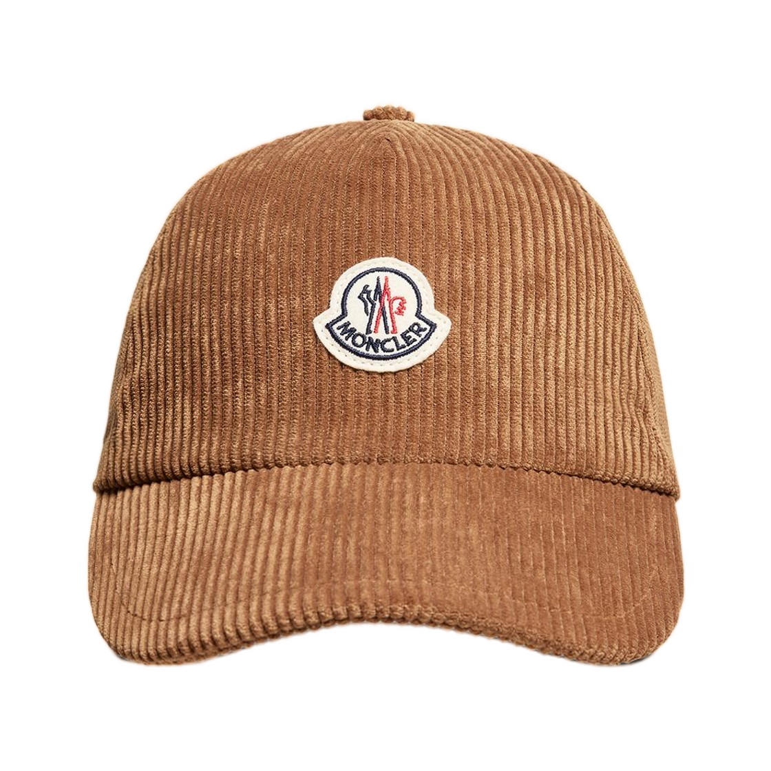 L2-093-3B00007-5964B-24R (W) Moncler Corduroy Baseball Cap Camel Beige