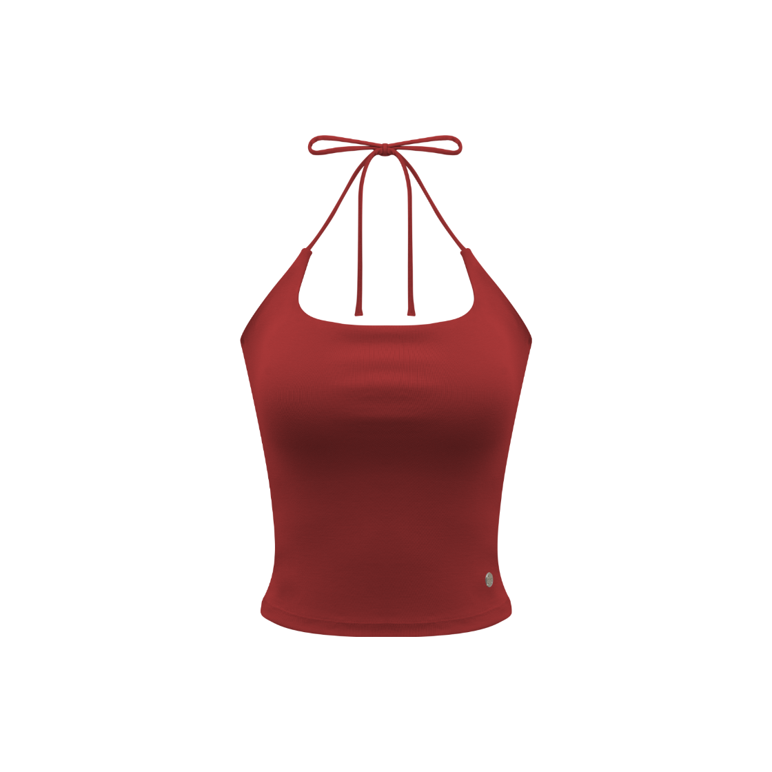 도로시와 풀샷몰드 홀터 스트랩 캡나시 - 레드(Dorosiwa Full-Shot Halter Strap Cap Sleeveless - Red)