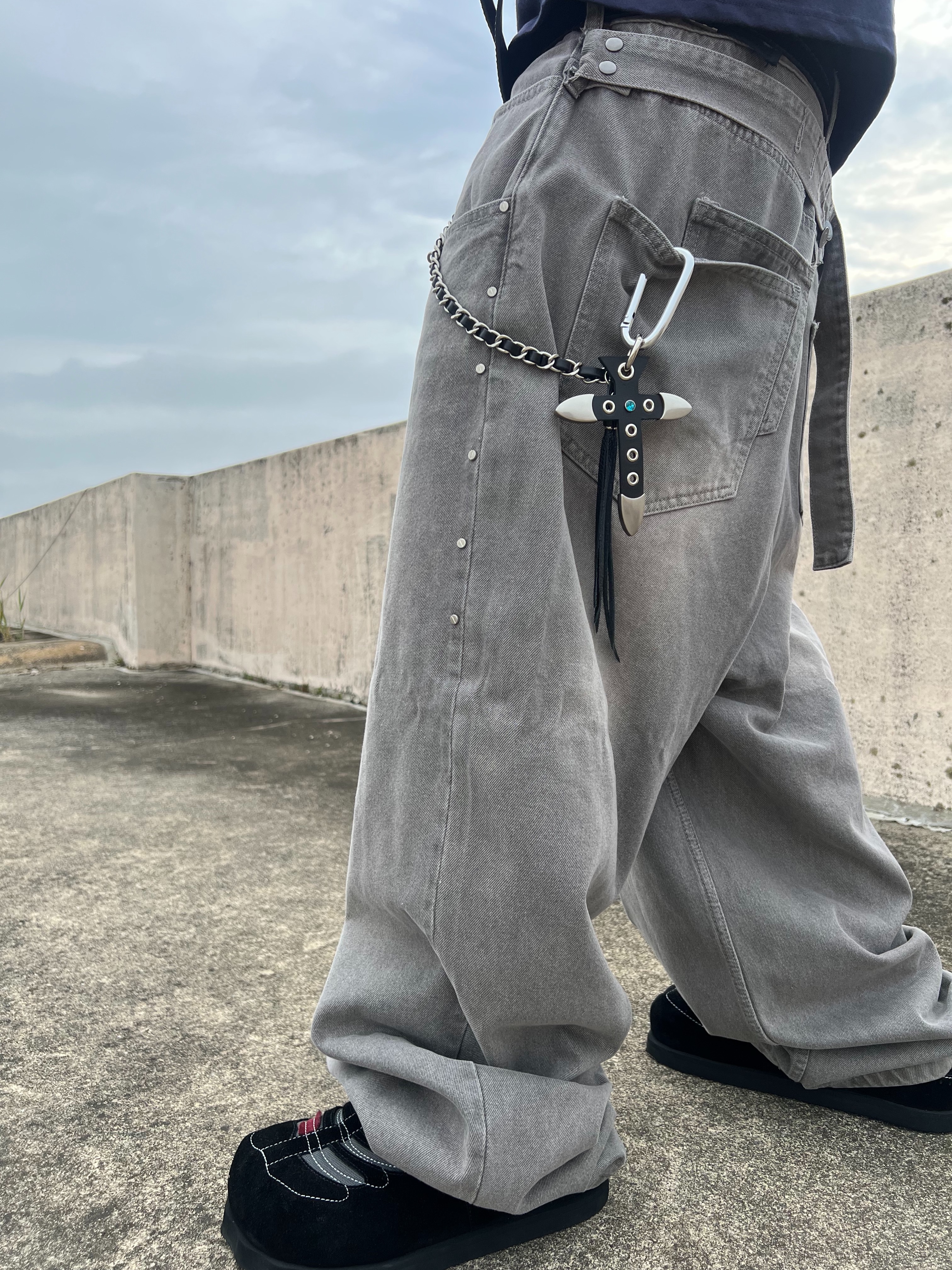 Epr. Layer Double Strap Belt 착용 스타일 - 8