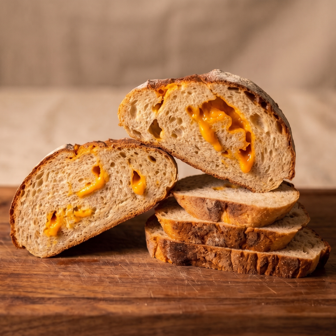 널담 고단백 저당 고식이섬유 깜빠뉴 치즈 1개(500g)(Nuldam High Protein, Low Sugar, High Fiber Cheese Campagne, 1 Loaf (500g)) - 2