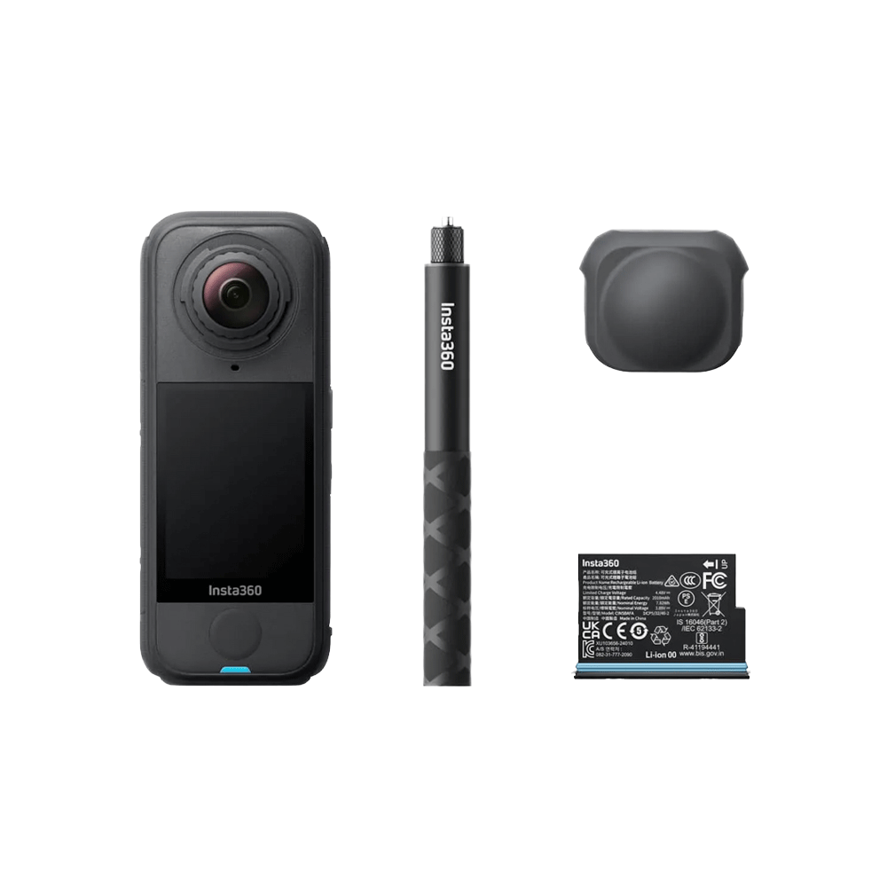 인스타360 X4 Air 그래파이트 블랙, 스타터 번들([360/PRD] Insta360 X4 Air Starter Bundle Black) - 1