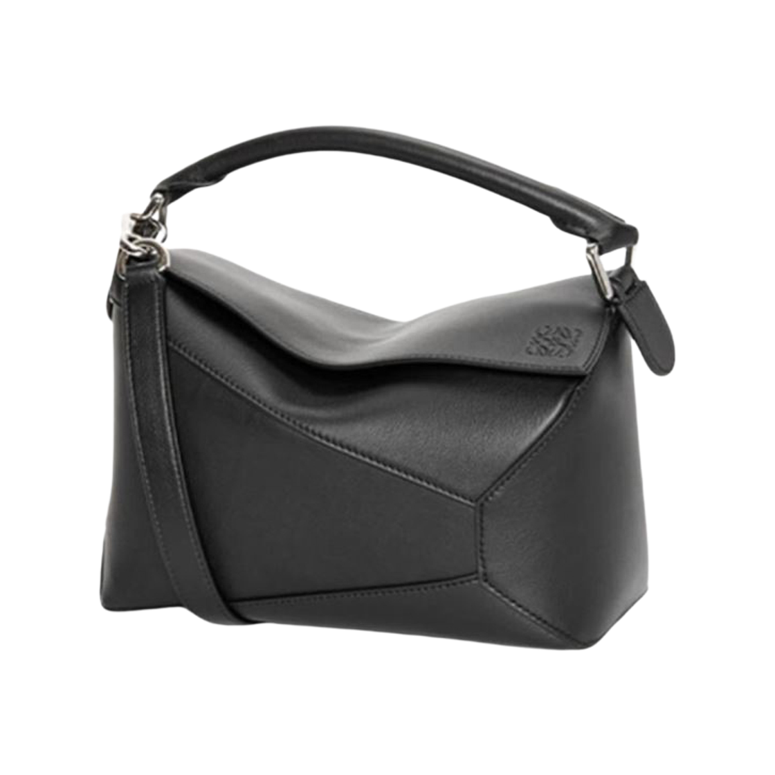 A510P60X41 1100 [20% 쿠폰] Loewe Small Puzzle Bag In Classic Calfskin Black