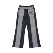 I FEEL LUCKY Back Line Straight Pants Raw Denim