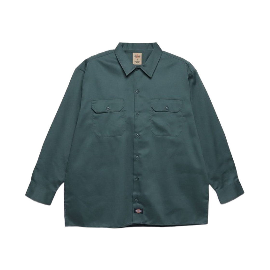 디키즈 574 롱슬리브 워크 셔츠 링컨 그린(Dickies 574 Long Sleeve Work Shirt Lincoln Green)