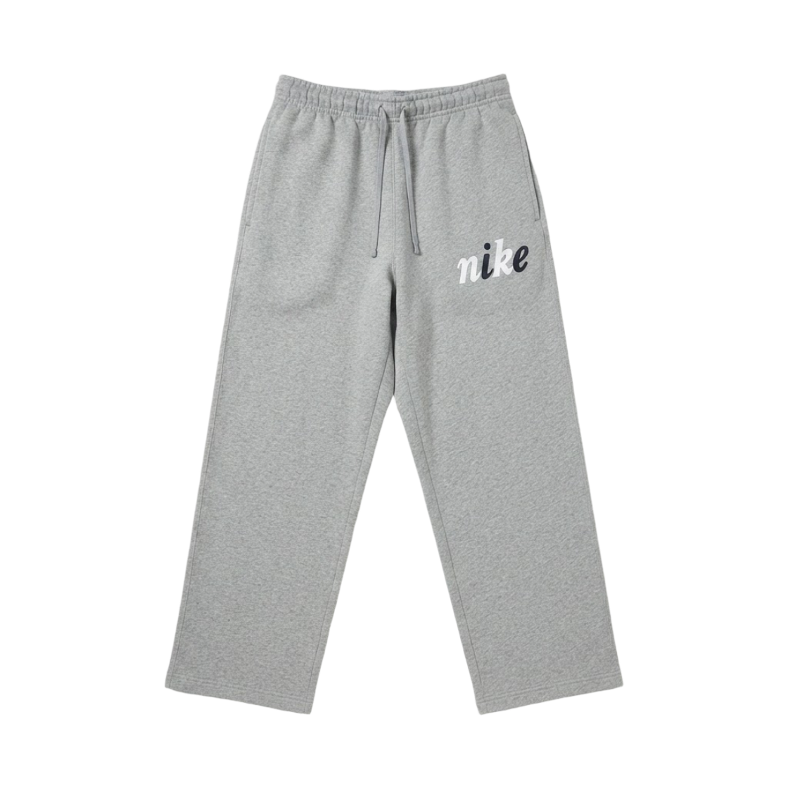 IF0716-063 Nike NSW Club Fleece Open Hem Pants Dark Grey Heather Light Smoke Grey - Asia