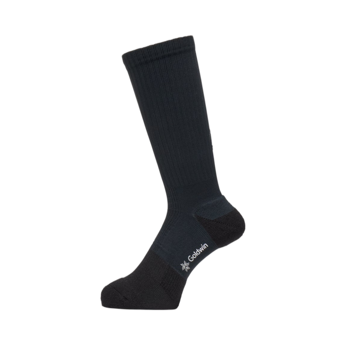 골드윈 페이퍼 파이버 C3핏 아치 서포트 파일 미드 컷 삭스 블랙(Goldwin Paper Fiber C3fit Arch Support Pile Mid Cut Socks Black)