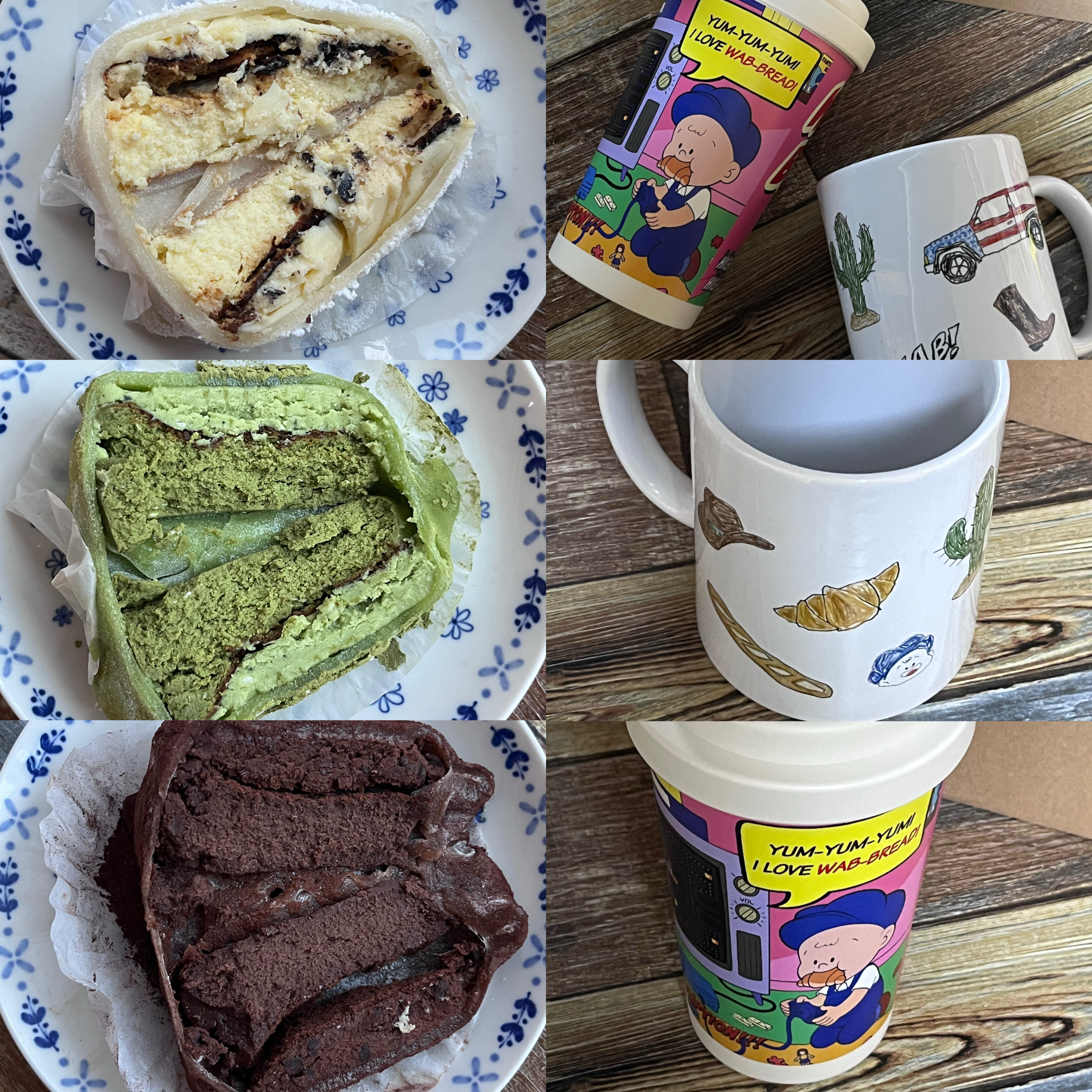 [KREAM 단독] What A Bread Mochi Cheesecake 착용 스타일 - 1