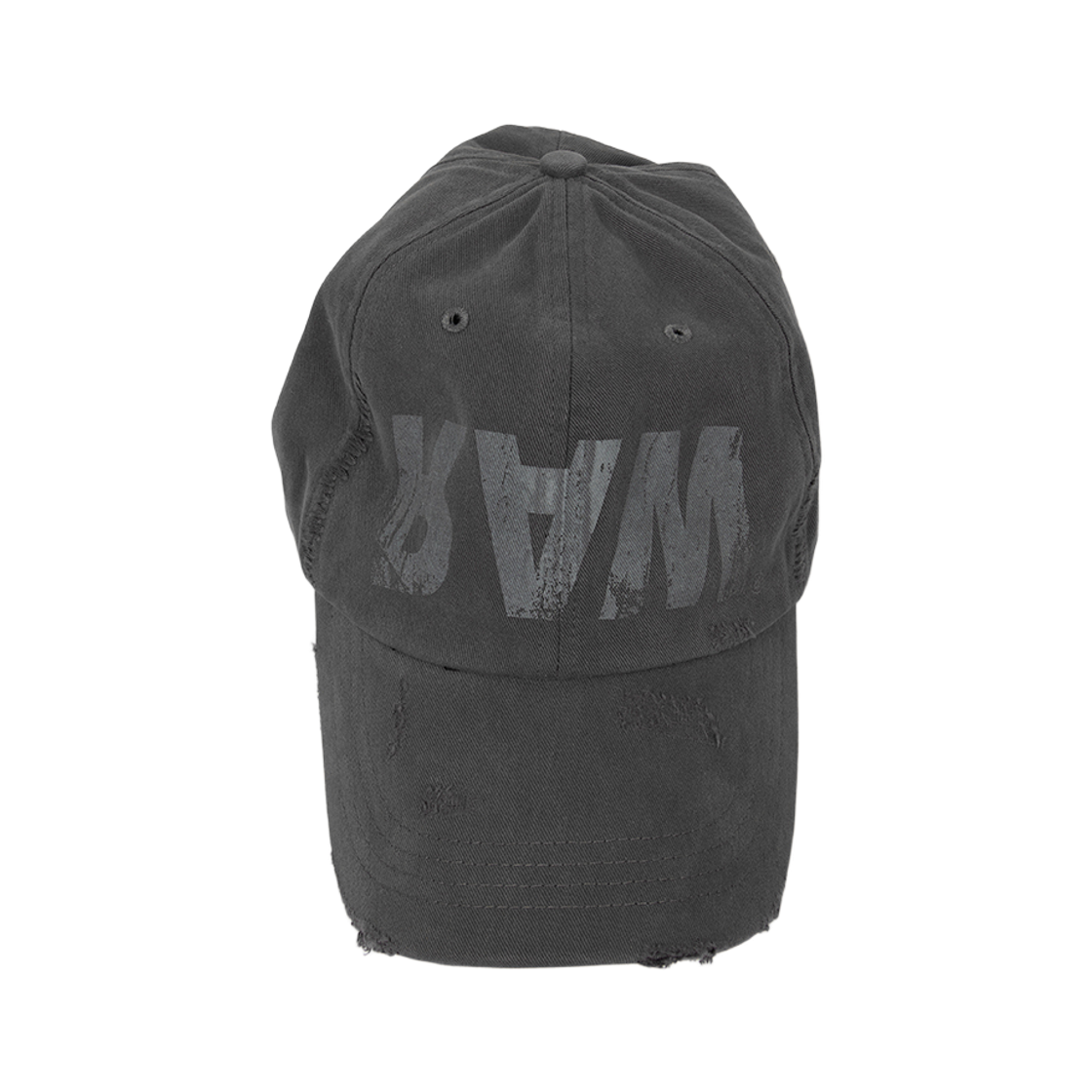 이티씨이 로우 볼캡 워시드 블랙(ETCE Raw Ball Cap Washed Black)
