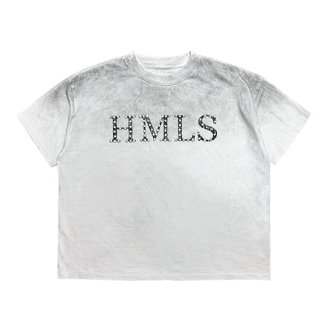 홈리스 에이치 엠 엘 에스 잼 로고 티 화이트(Hommless HMLS Gem Logo Tee White)