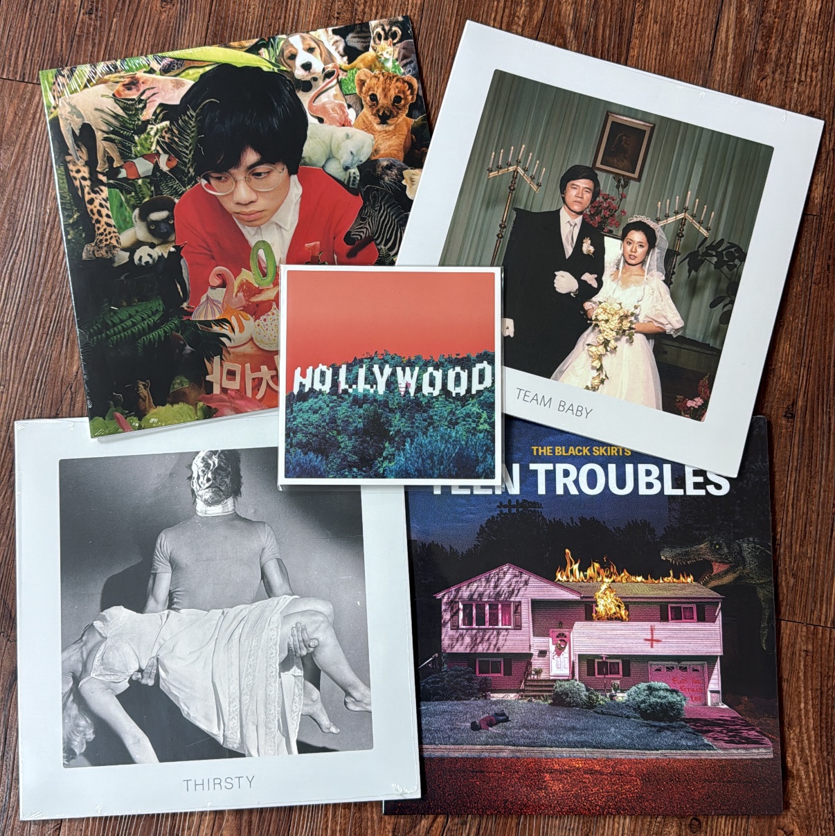 The Black Skirts コムジョンチマHOLLYWOOD LP The Black Skirts Holl STYLE | KREAM
