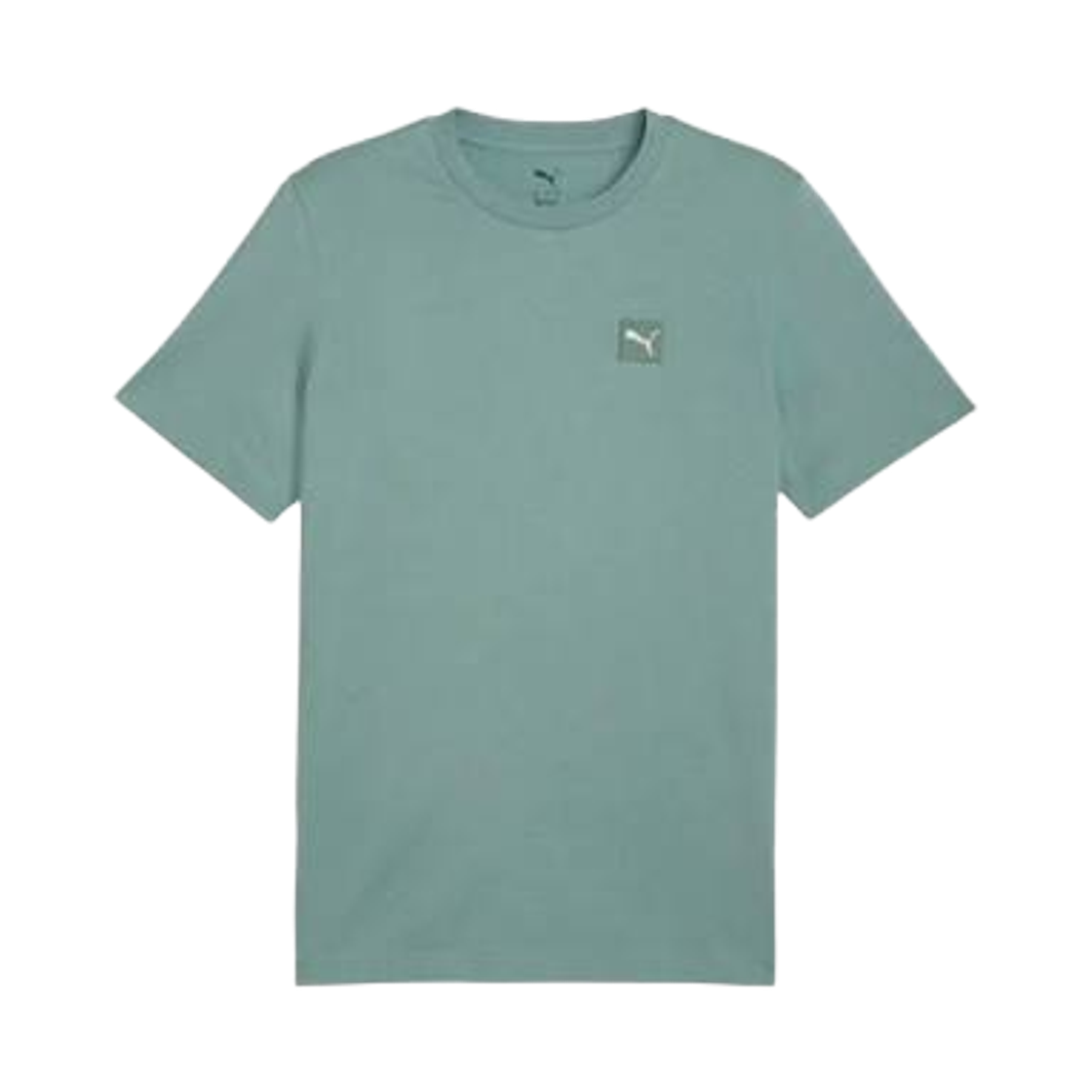 684726-30 Puma Elevated Essentials T-Shirt Green Moon