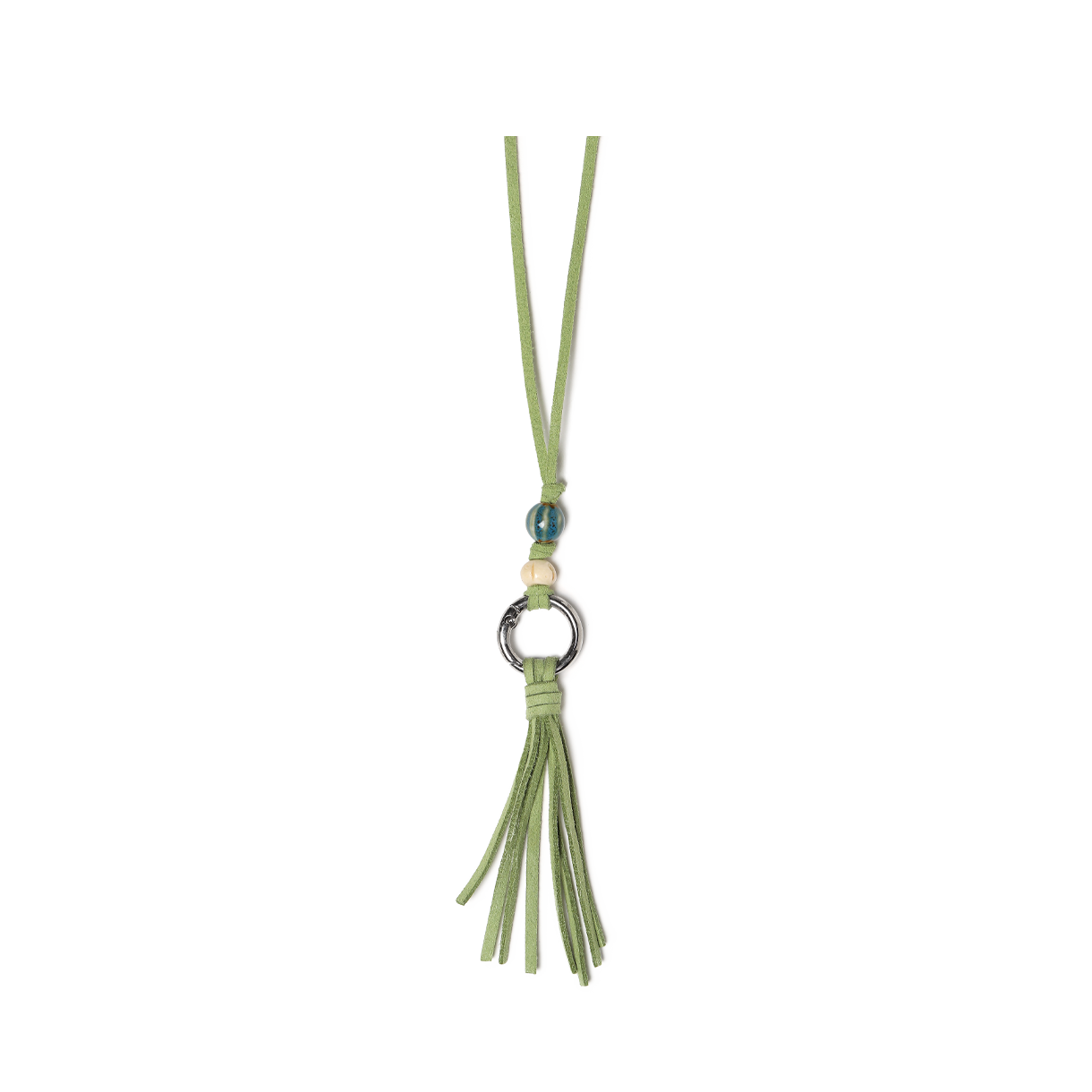홀리데이 비지터 여행자의 태슬 목걸이 - 그린(HOLIDAY VISITOR Traveler's Tassel Necklace - Green) - 1