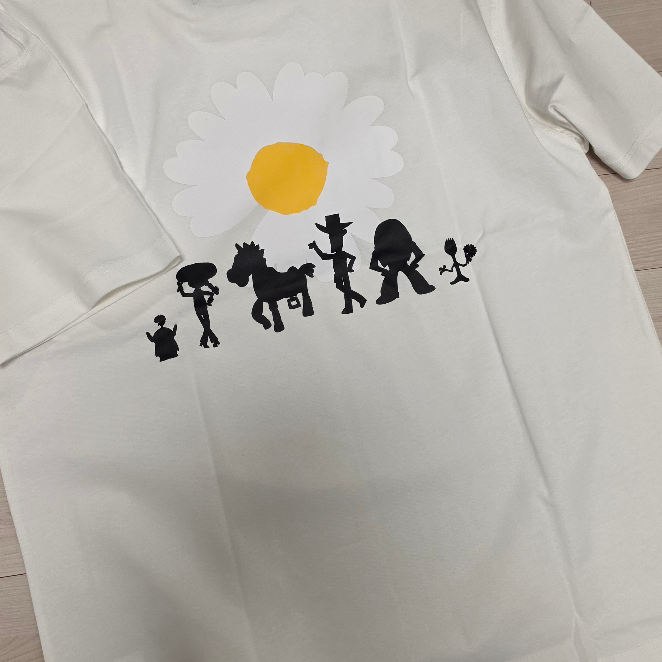 Peaceminusone x Toy Story The First Fan T-Shirt 05 White 착용 스타일 - 1