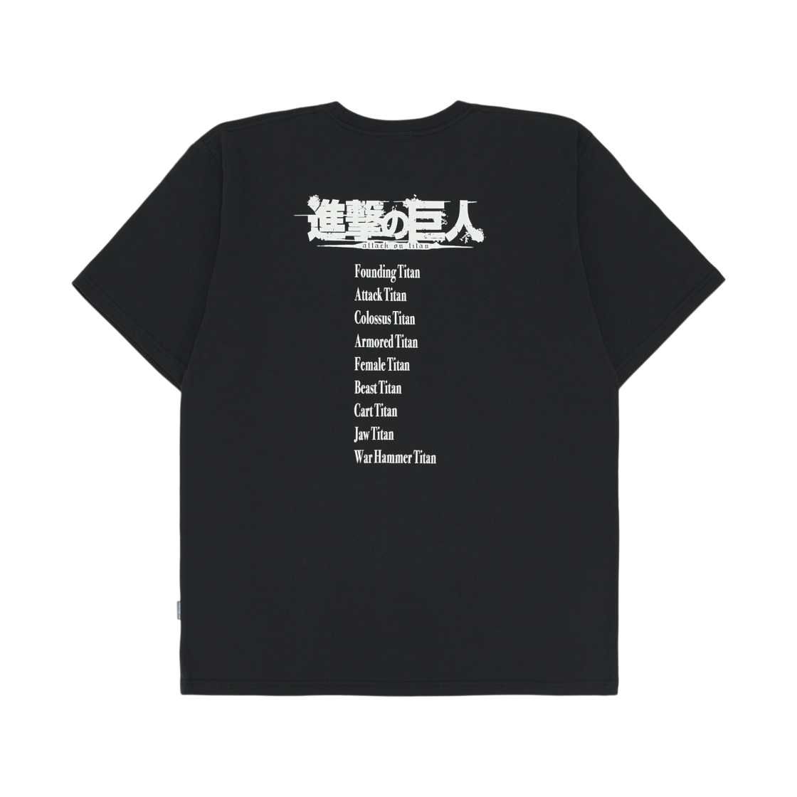 마하그리드 x 진격의 거인 레비 씬 티셔츠 블랙(Mahagrid x Attack On Titan Levi Scene T-Shirt Black) - 2