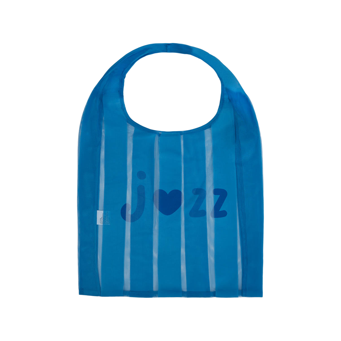 재즈앤바 재즈 러브 비치 메쉬 백 스트라이프 블루(JAZZANDBAR Jazz Love Beach Mesh Bag Stripe Blue) - 2