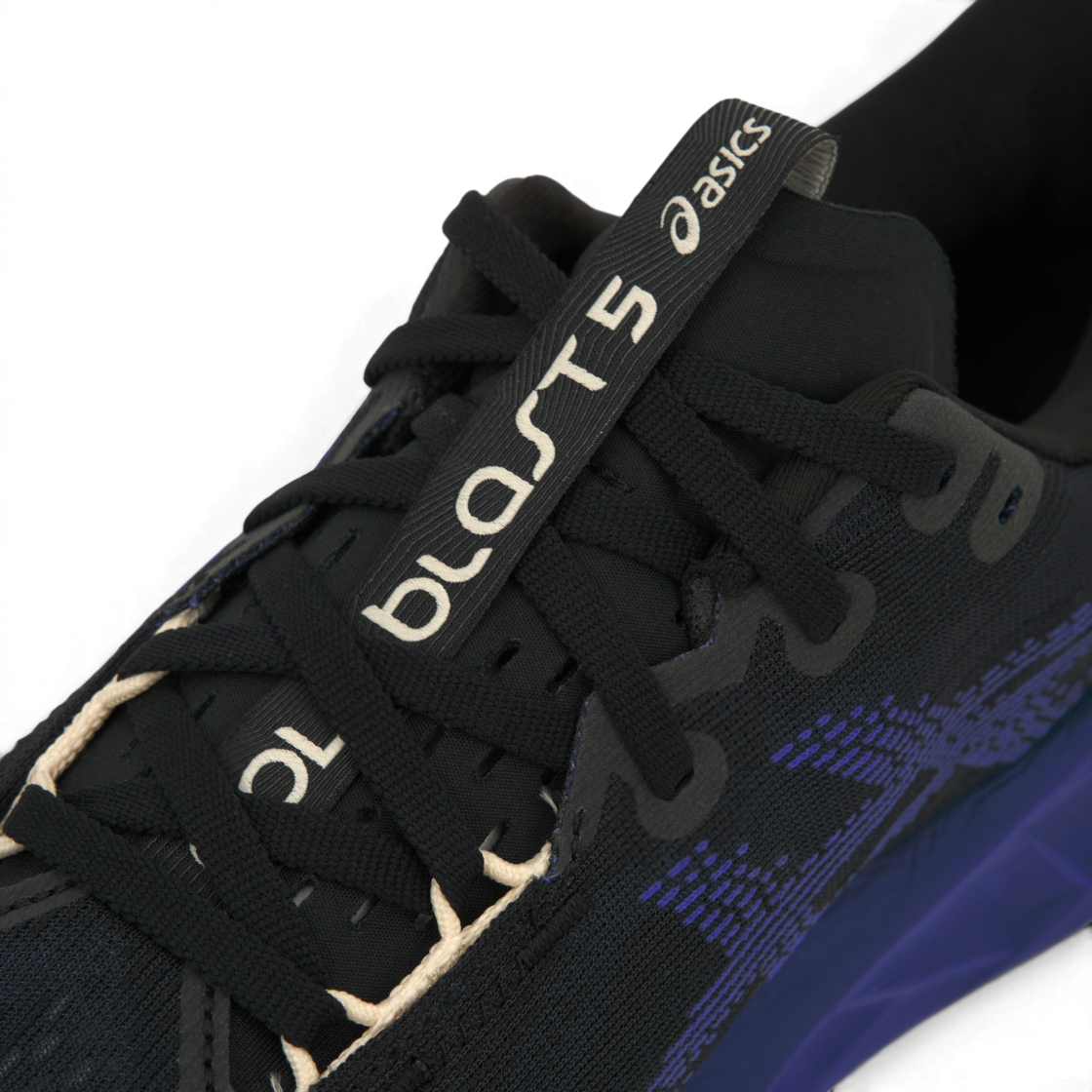 아식스 노바블라스트 5 블랙 코발트 버스트(Asics Novablast 5 Black Cobalt Burst) - 7