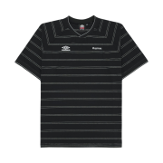 Supreme x Umbro Stripe Soccer Jersey Black - 25SS