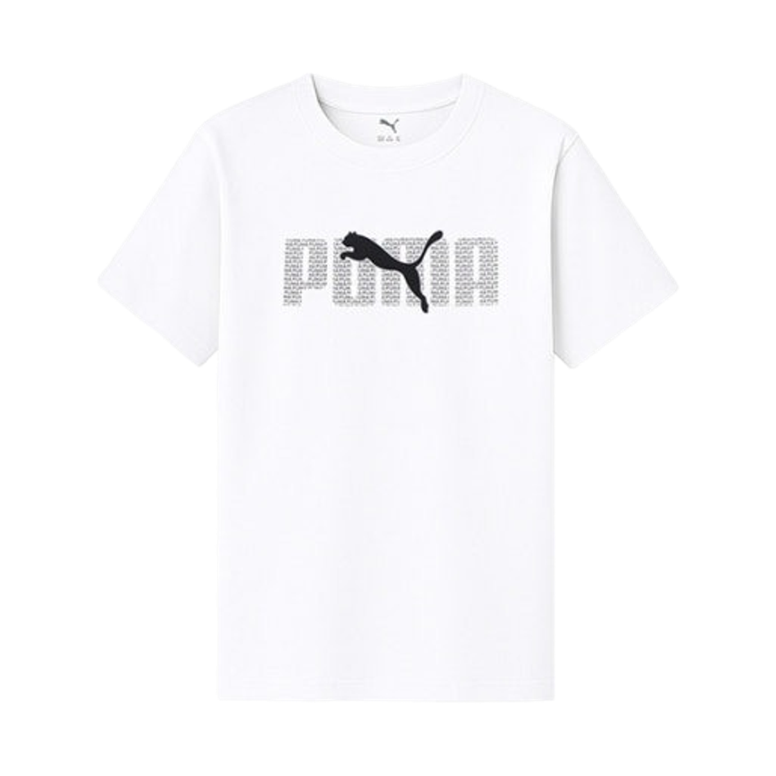 685791-02 (Kids) Puma Essentials Logo Lab T-Shirt White
