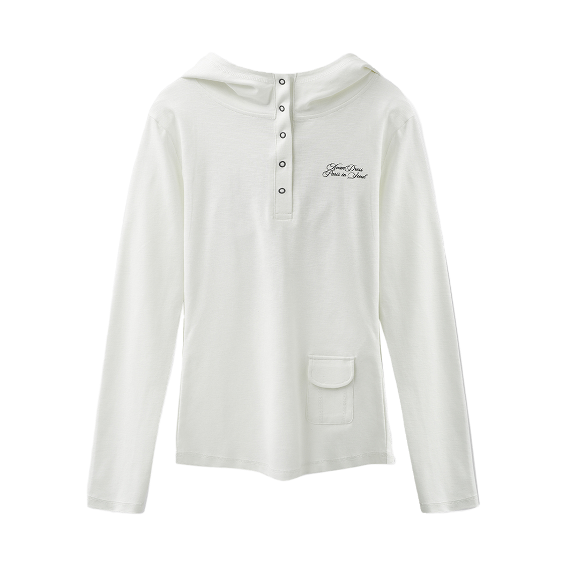 AD61TS12WH Avandress Guardian Wing Hoody White