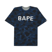 BAPE Color Camo Reversible T-Shirt Navy