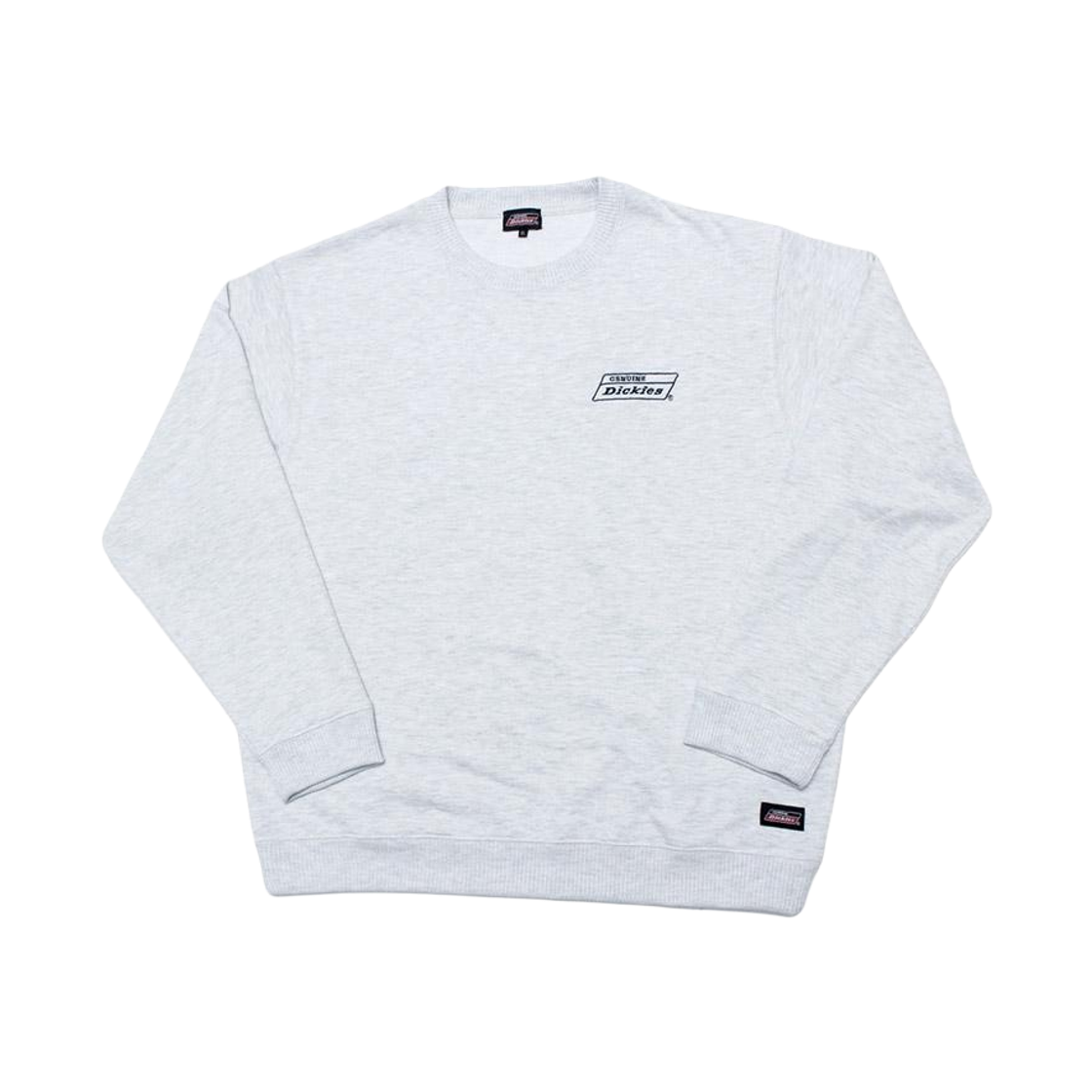 제뉴인 디키즈 플리스 백 프린트 스웨트셔츠 라이트 그레이(Genuine Dickies Fleece Back Print Sweatshirt Light Gray) - 1